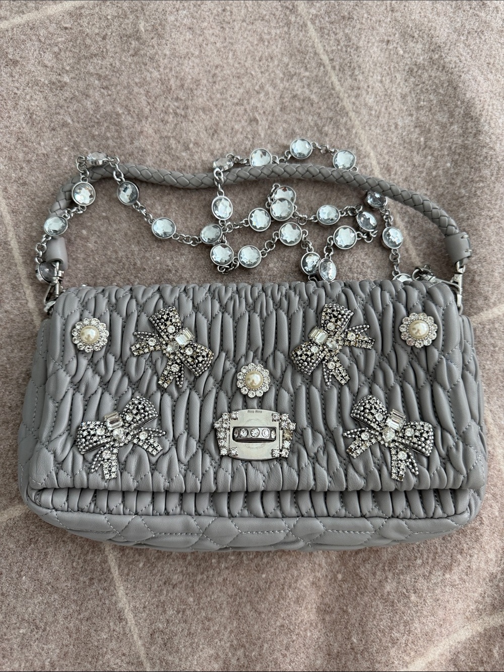 MIU MIU Handbags T. leather Pink - Picture 2 of 8